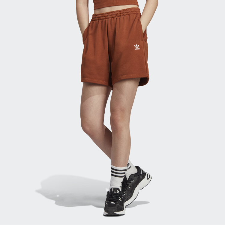 Adidas Originals Sports Shorts Women’s Coffee Moderate Bermuda Shorts