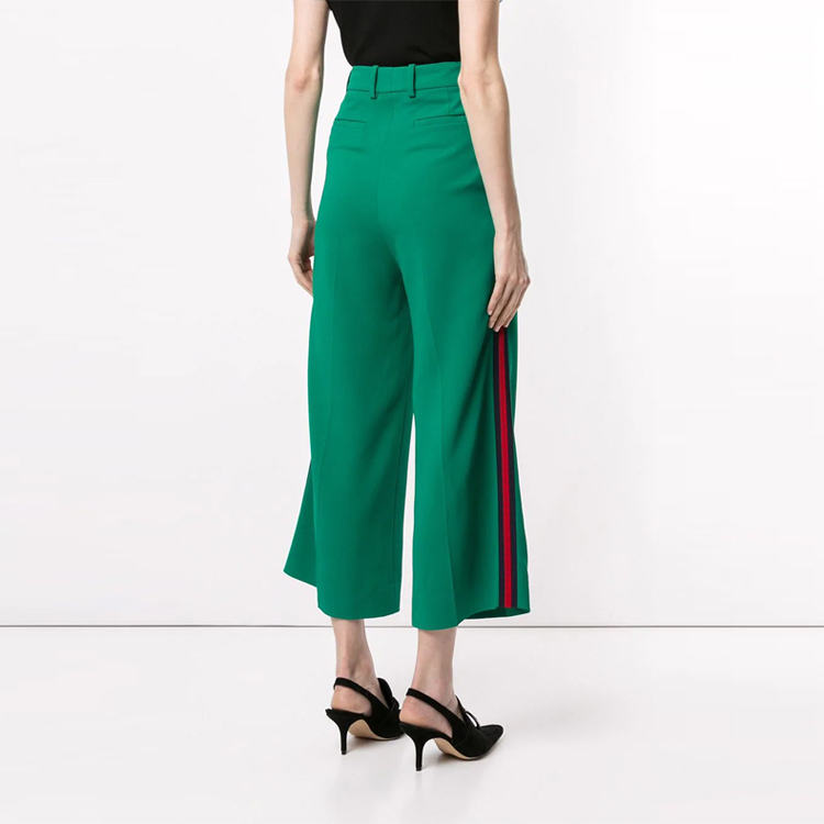 Женские штаны Gucci Спортивные (/ павлиний зеленый) — фото 5