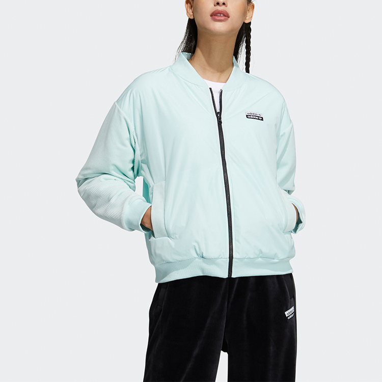 Женская куртка adidas originals (мятная) — фото 3