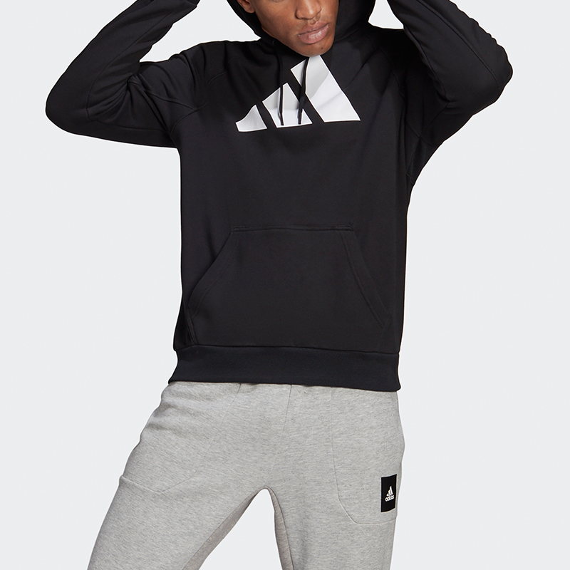 Мужское худи adidas M Fi Hood (черное) — фото 2