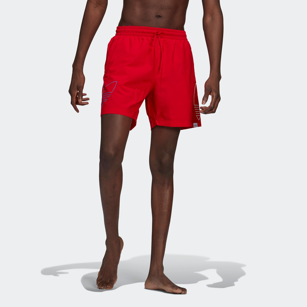 Мужские шорты adidas originals Fto Swims (красные) — фото 3