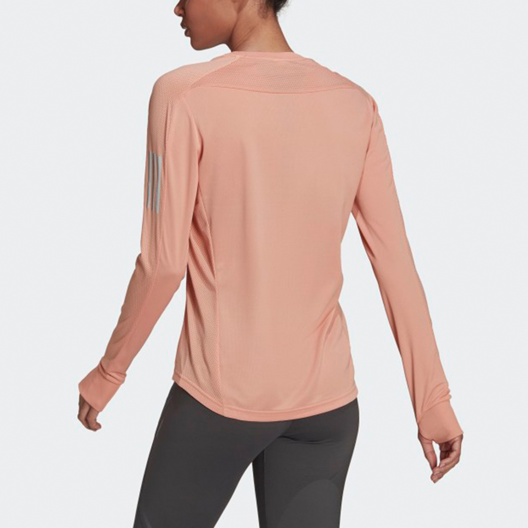 Adidas Raglan Sleeve Running T Shirt Women’s Pink