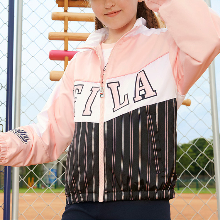 Куртка FILA KIDS Logo (розовый) — фото 5