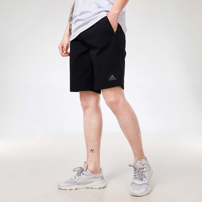 Мужские шорты adidas Stretch Shorts (черные) — фото 5