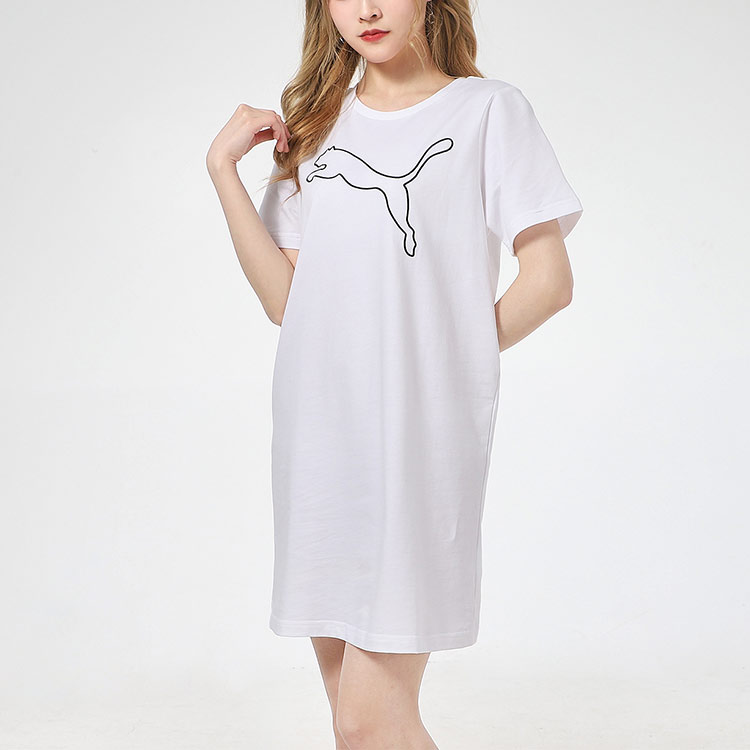 Женская футболка PUMA (белая) — фото 3