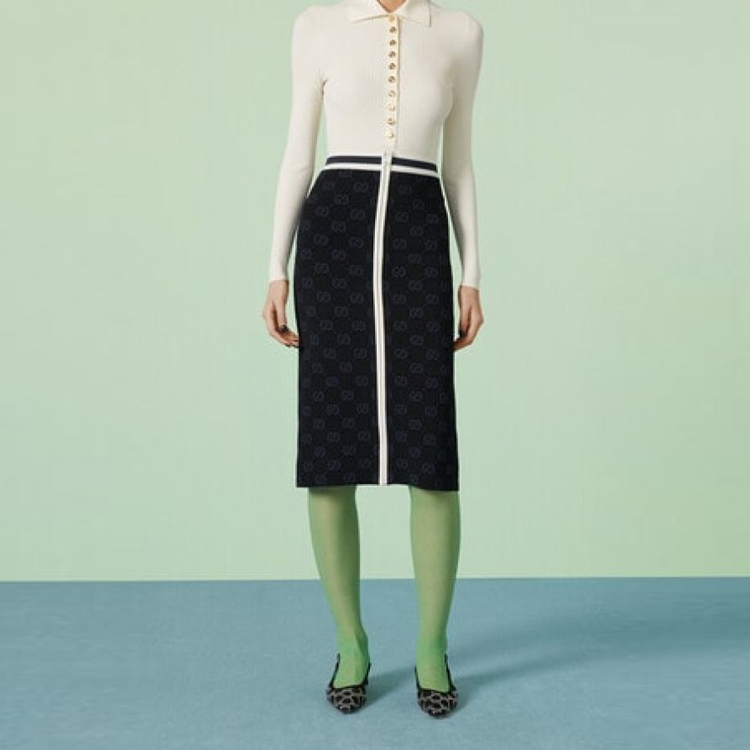 Юбка Gucci SS23 (черная) — фото 4