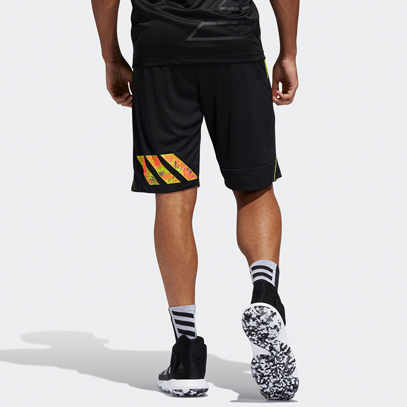 Adidas Basketball Shorts Men’s Black Moderate Bermuda Shorts