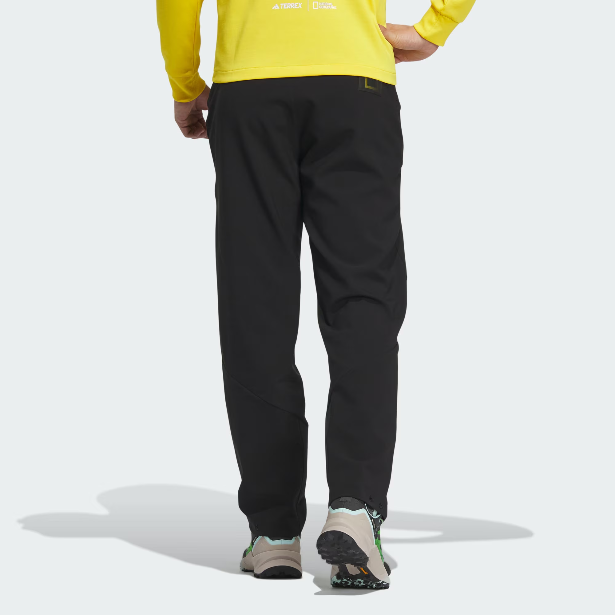 Adidas National Geographic Co Branded Section Sports Pants Men’s Black Moderate