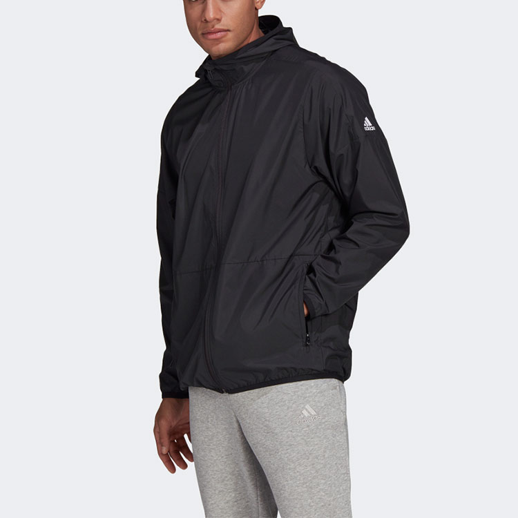 Мужская куртка adidas M Brd Jkt (черная) — фото 2