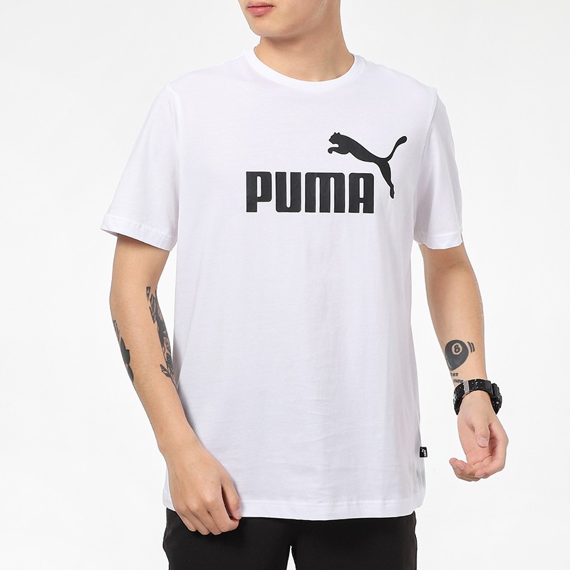 Мужская футболка PUMA (белая) — фото 3