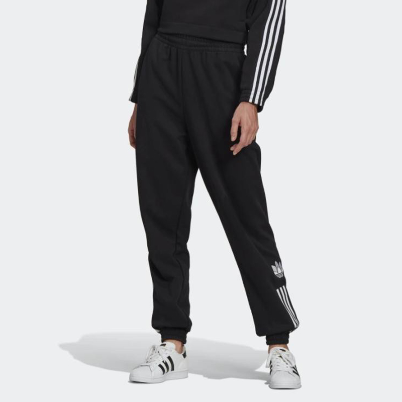 Женские штаны adidas originals (черные) — фото 5