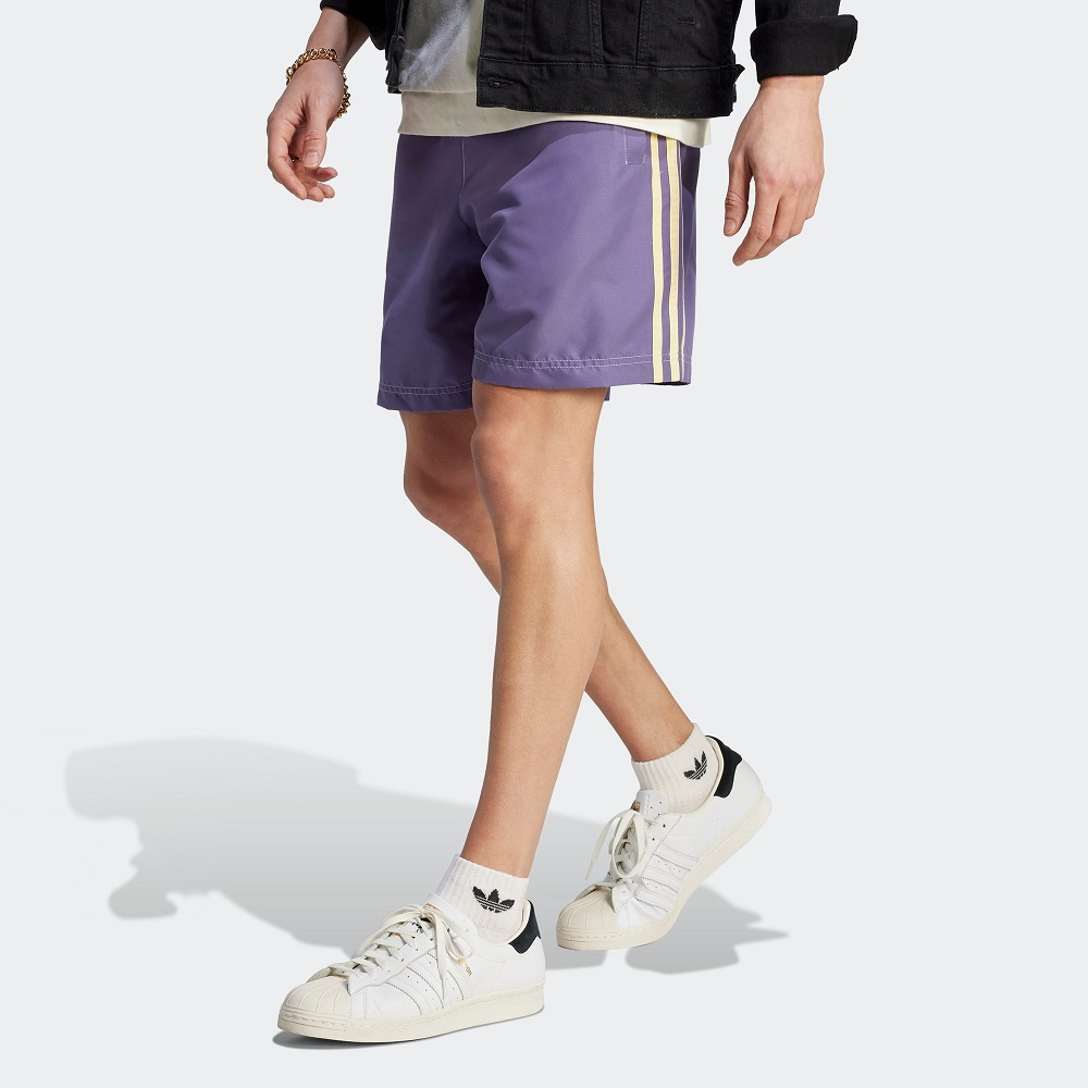 Adidas Originals ENJOY POLY Sports Shorts Men’s Technology Purple Moderate