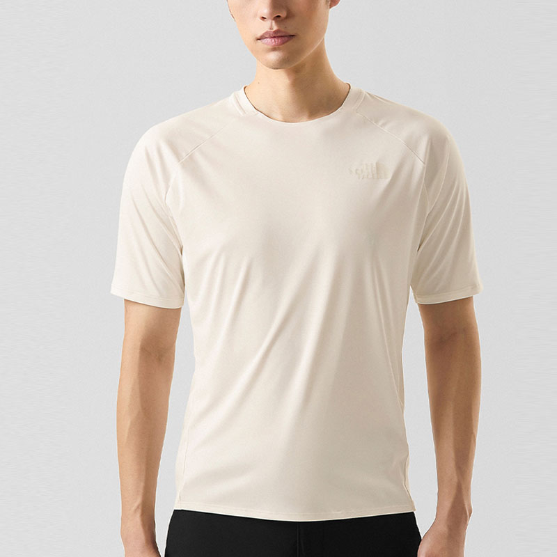 THE NORTH FACE Quick Dry T Shirts Men’s Ecru