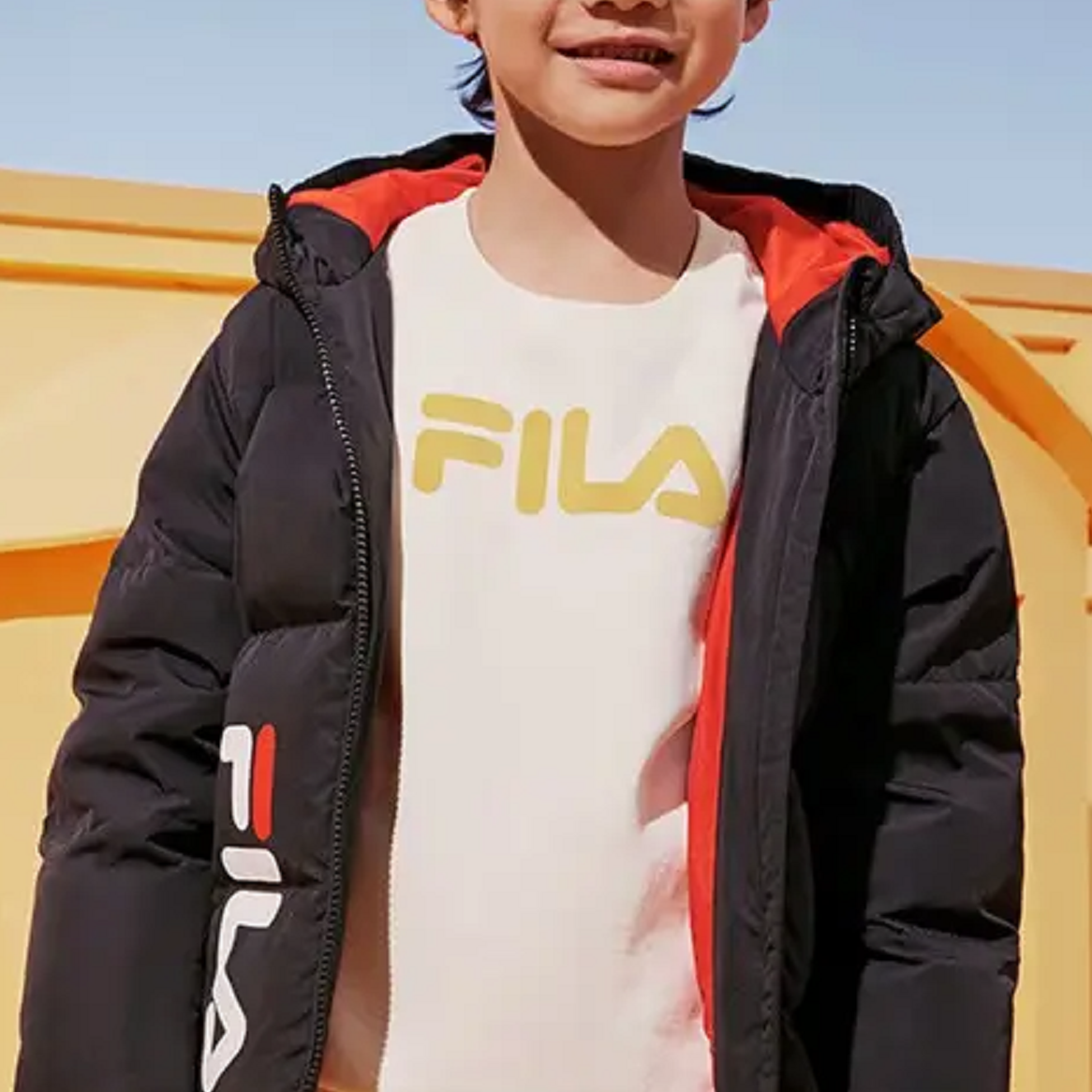 Куртка Fila (синяя) — фото 4