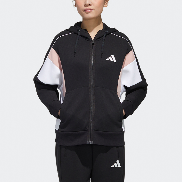 Женская куртка adidas (черная) — фото 4