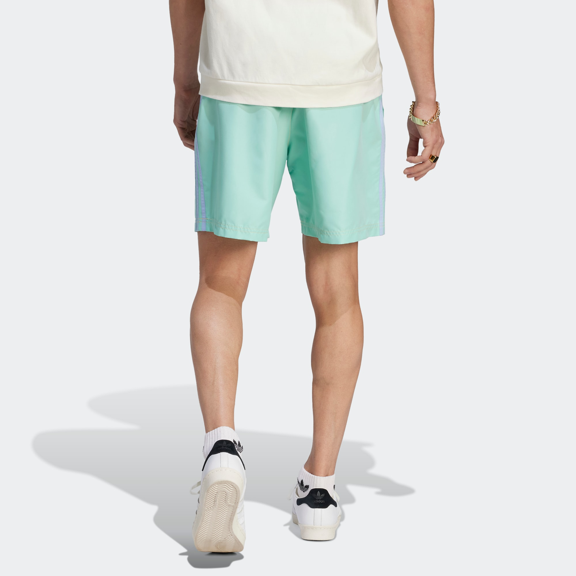 Adidas Originals Enjoy Summer Sports Shorts Men’s Simple Green