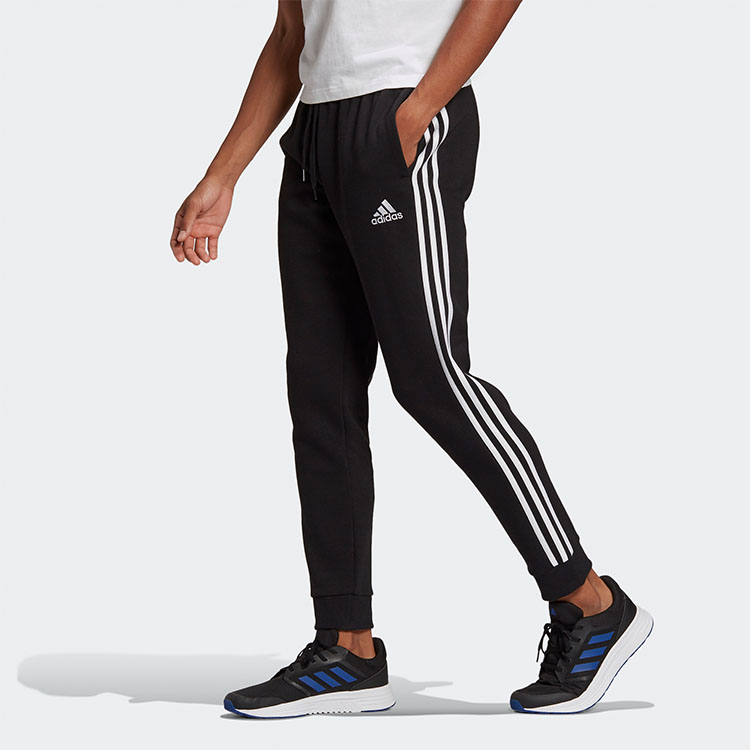 Мужские штаны adidas M 3s fl tc pt (черные) — фото 4