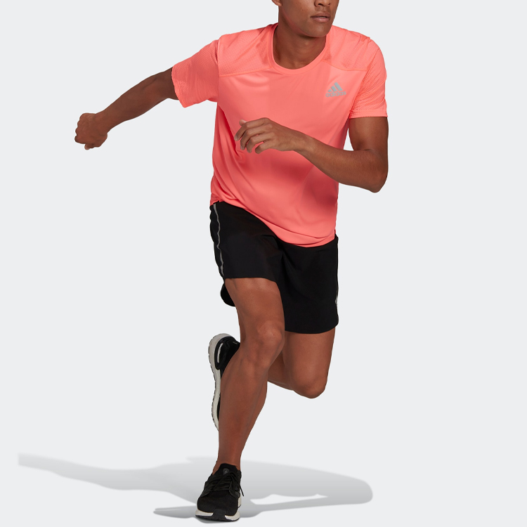 Adidas Running T Shirt Men’s Acid Red