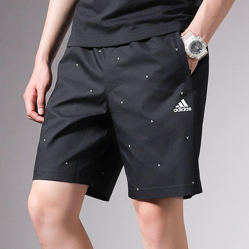 Мужские shorts adidas Shorts Dots (черные) — фото 3
