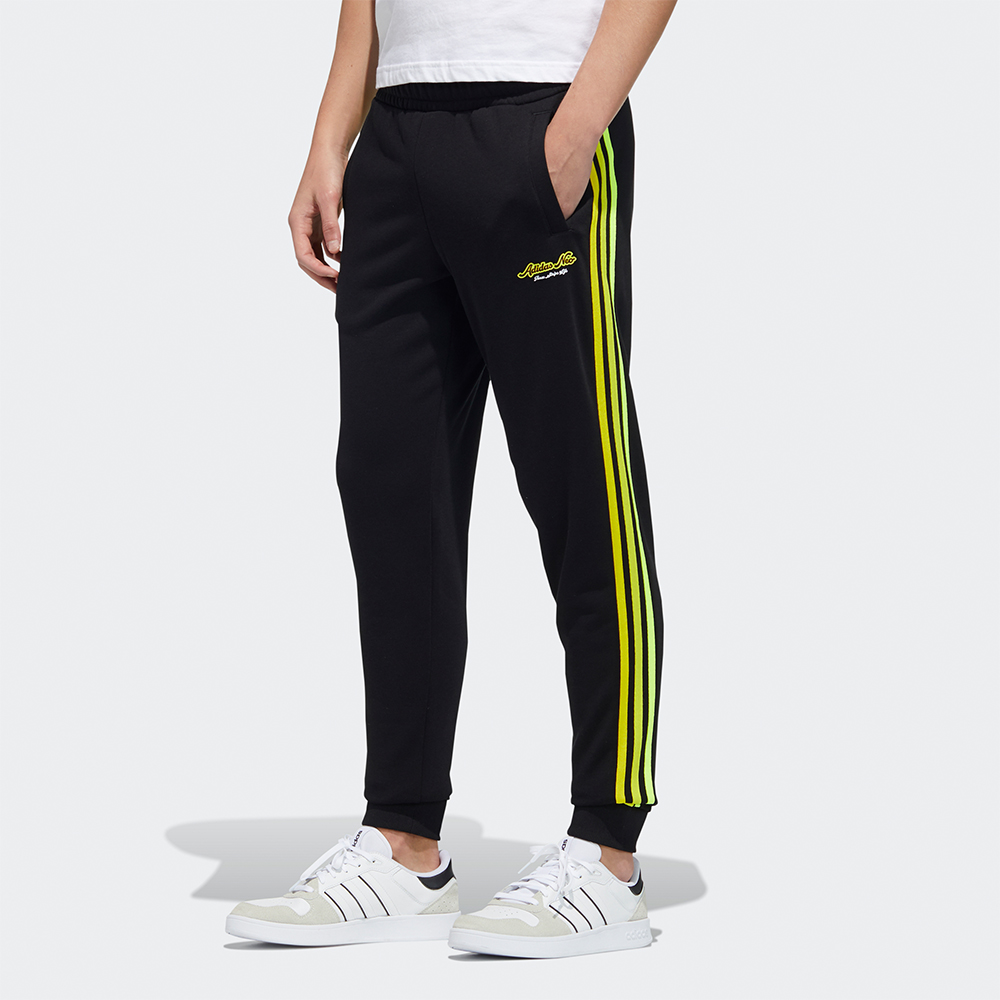 Мужские штаны adidas neo (черные) — фото 2