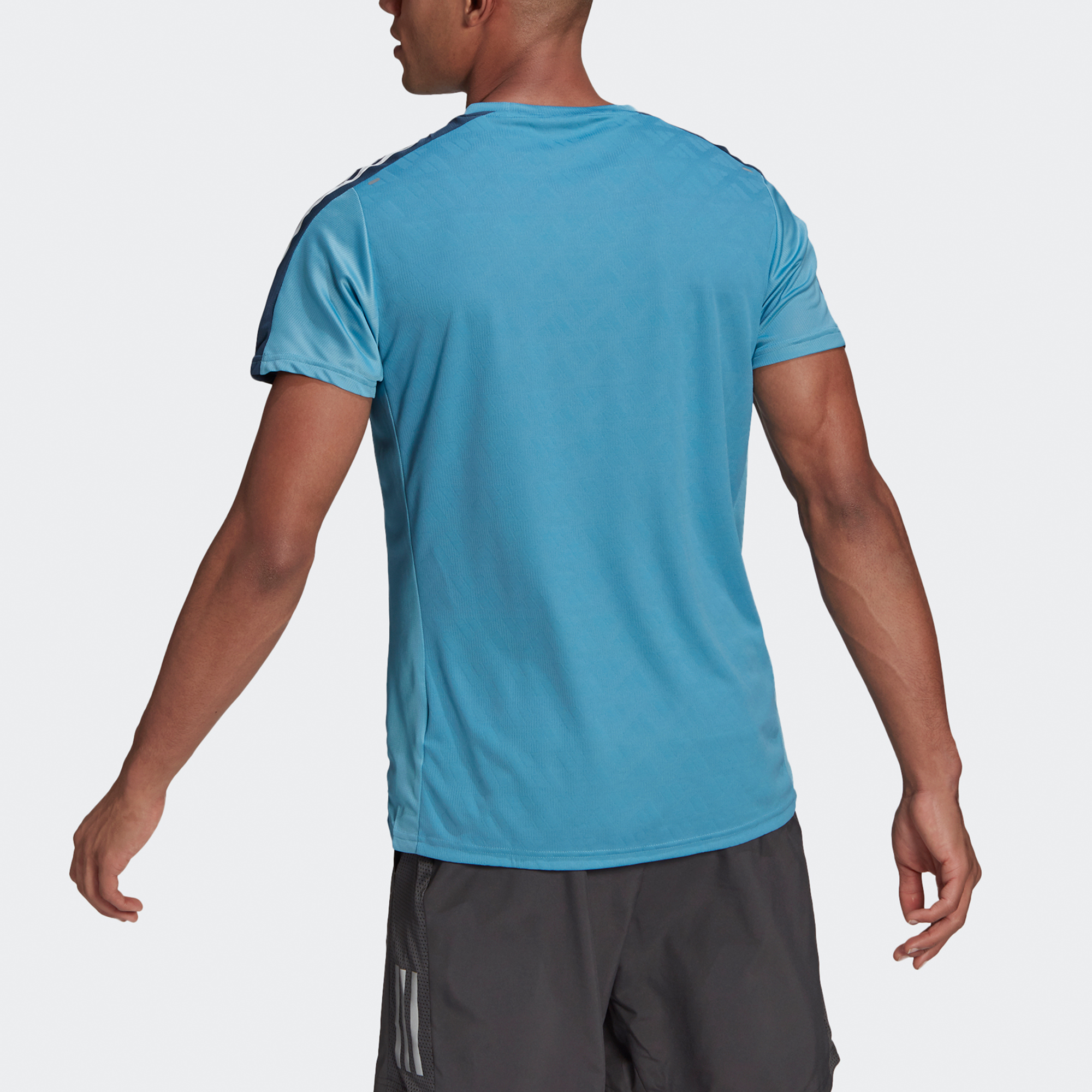 Adidas Running T Shirt Men’s Blue