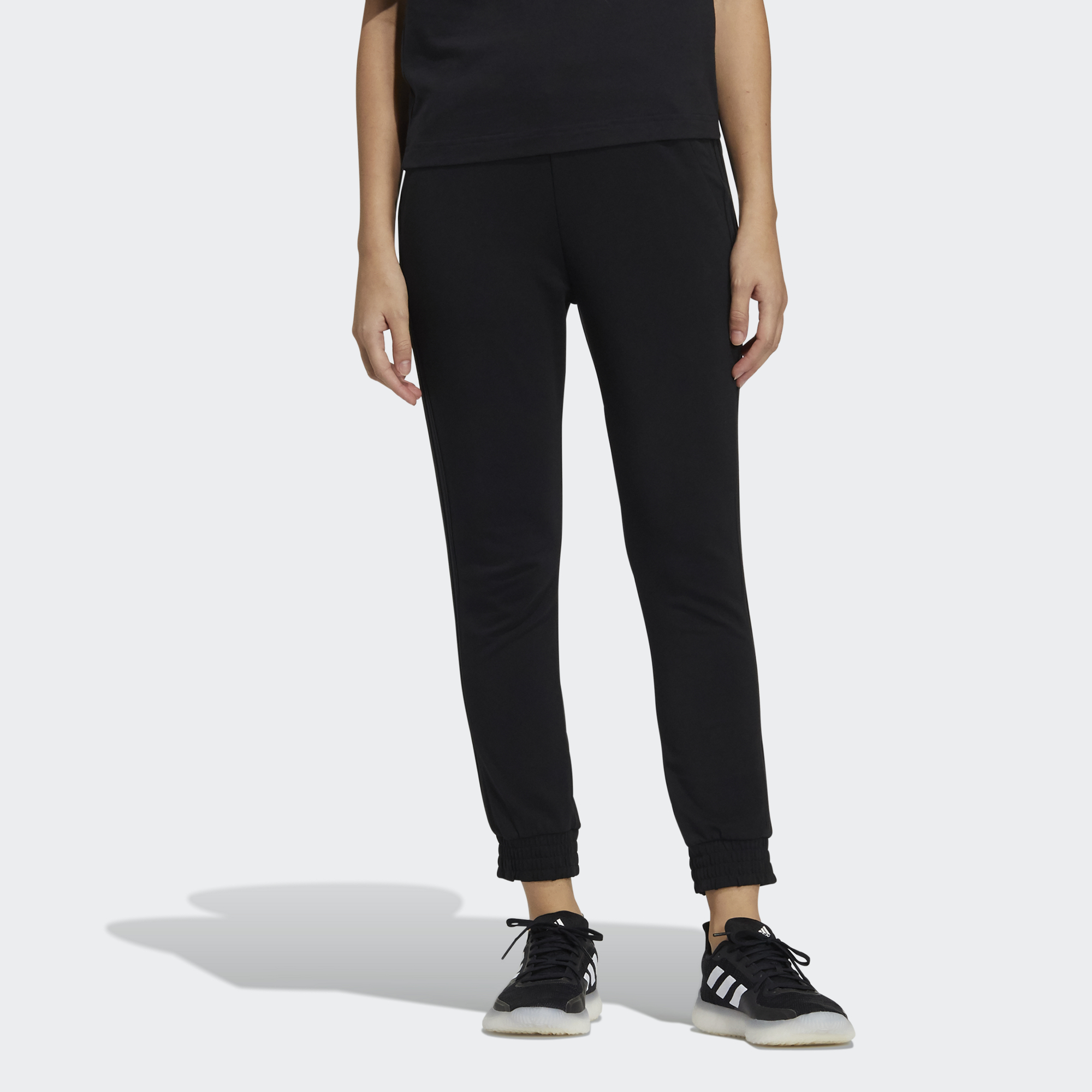 Женские штаны adidas Fi Pt Sj (черные) — фото 2