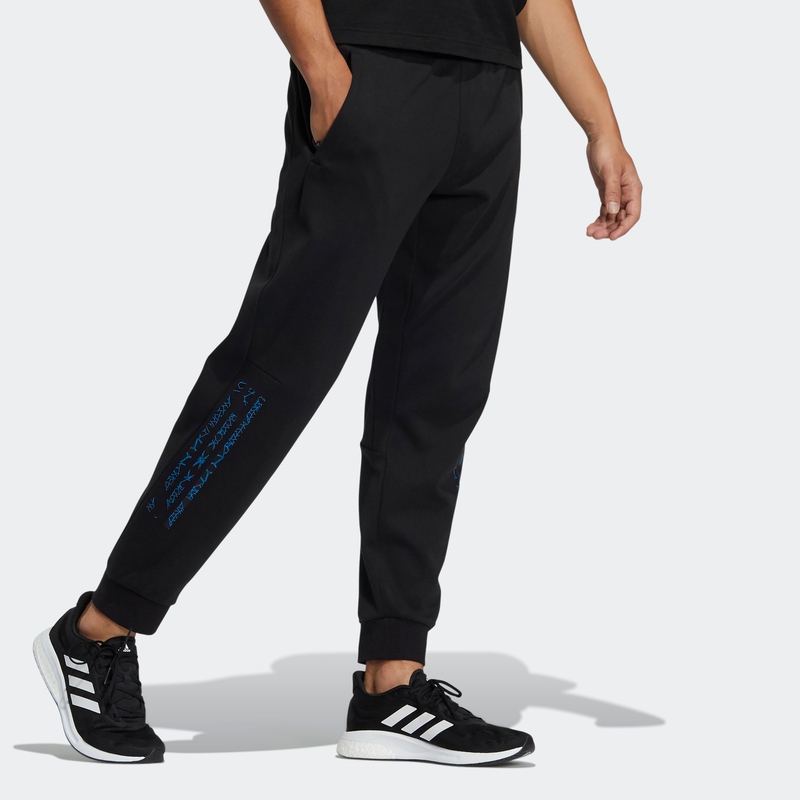Adidas Sports Pants Men’s Black Moderate