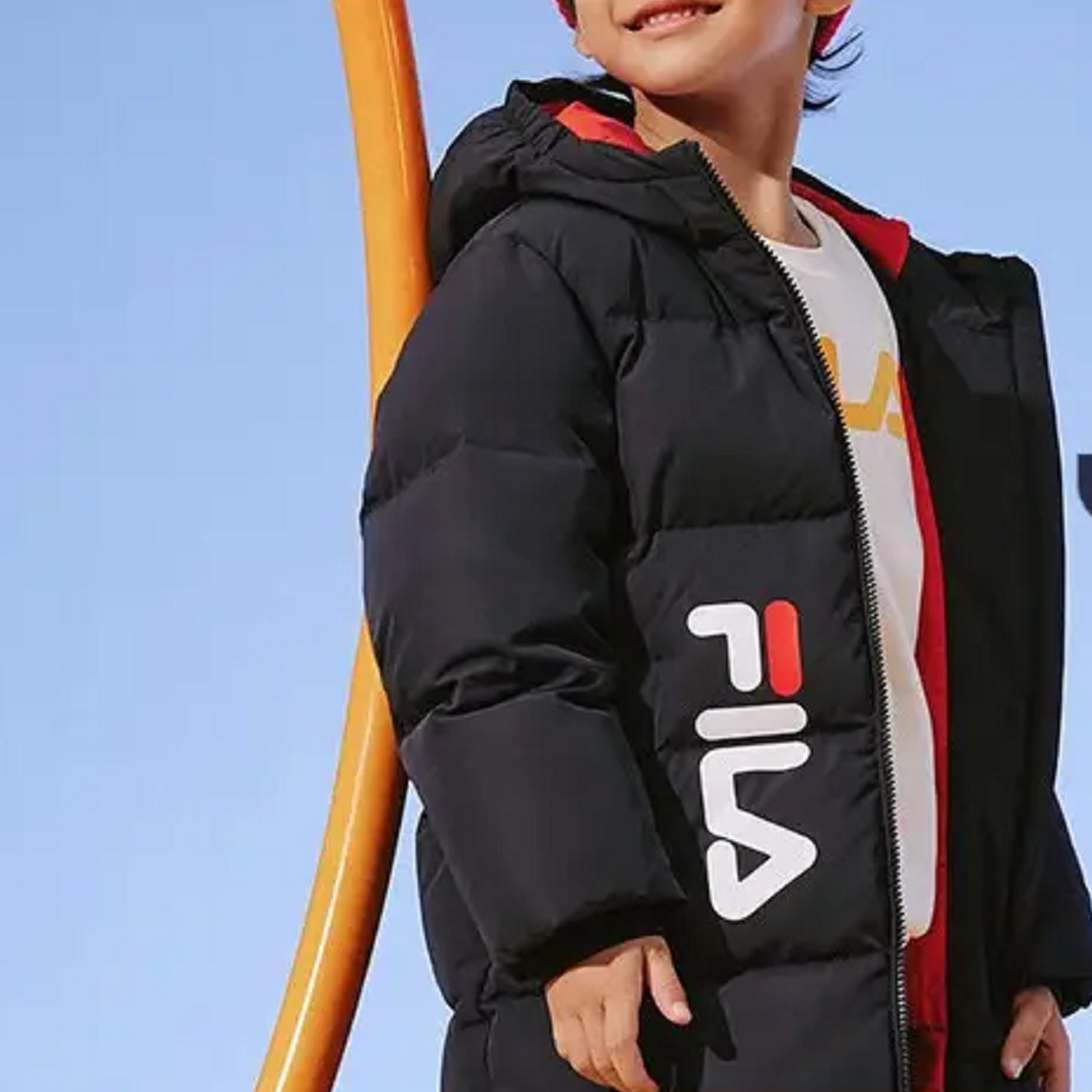 Куртка Fila (синяя) — фото 5