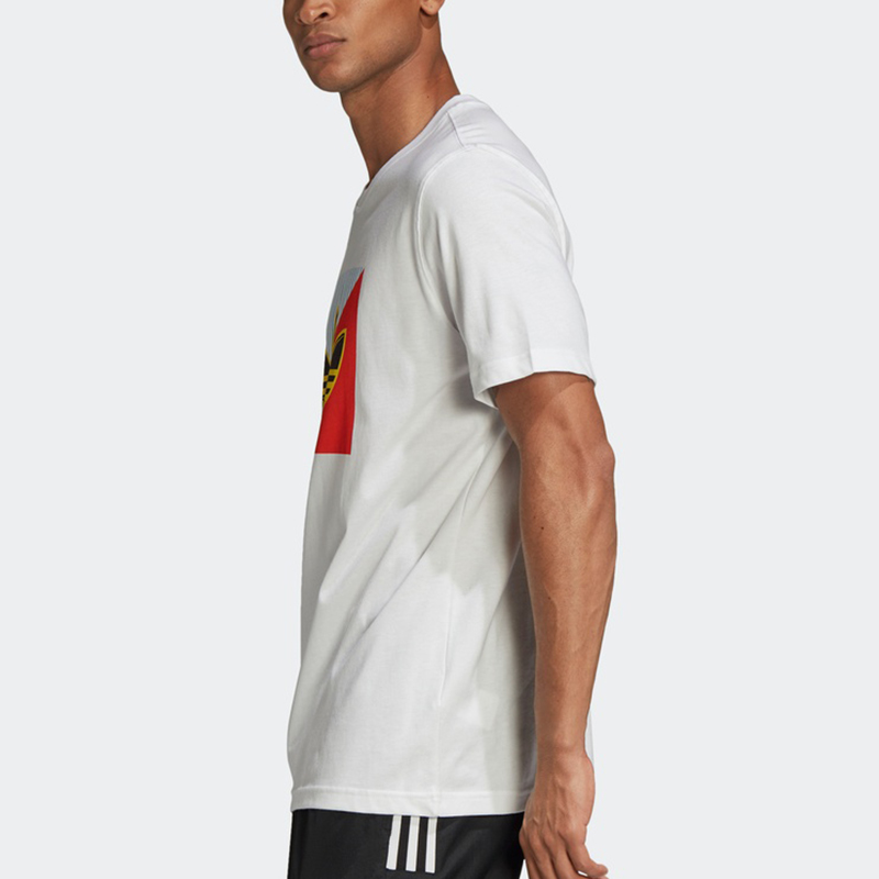 Мужская футболка adidas originals (черный) — фото 4