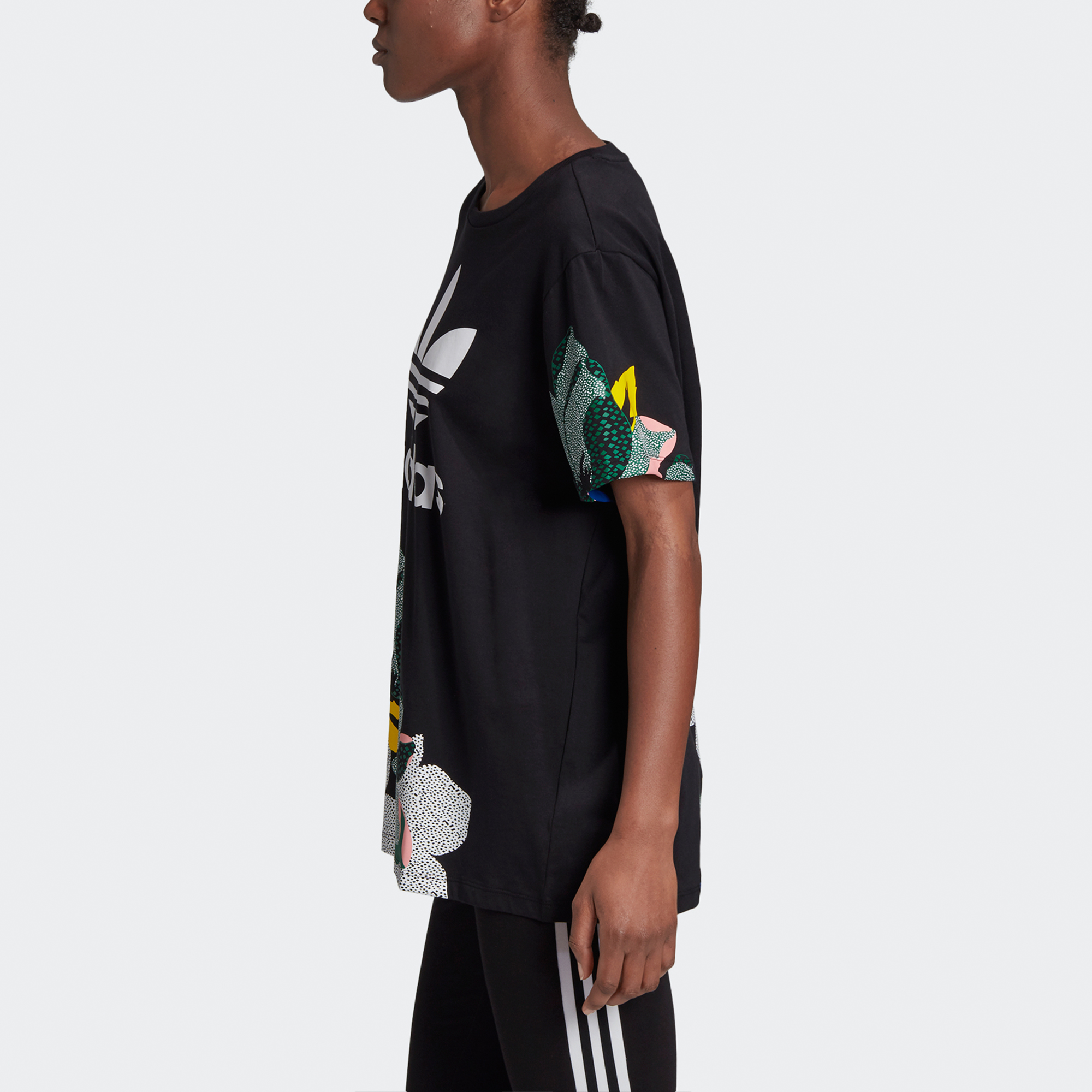 Женская футболка adidas originals Bf Tee (черная) — фото 5