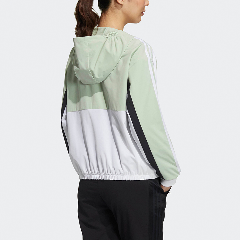 Женская куртка adidas Sport Performance (неоново-желтая) — фото 6