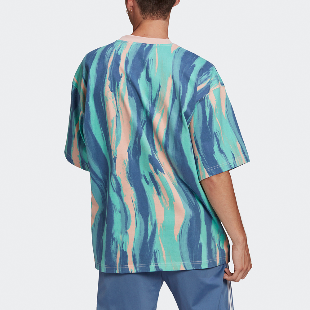 Мужская футболка adidas originals Grx Dtc Tee Aop (разноцветная) — фото 2
