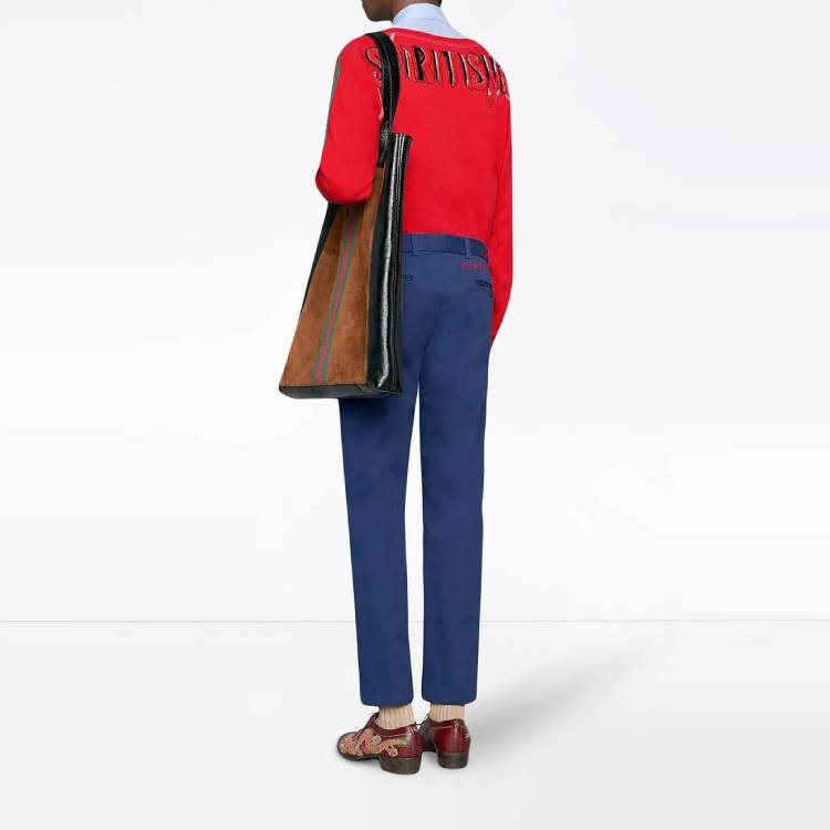 Мужская худи Gucci Spiritismo (красная) — фото 4