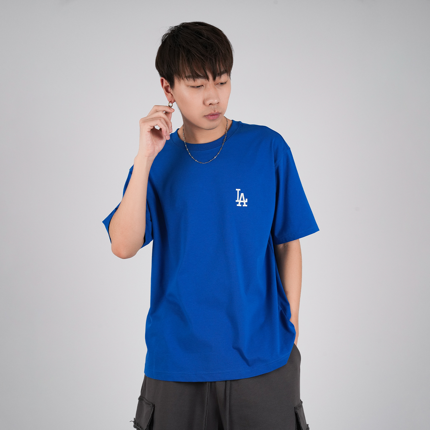 Футболка MLB T-Shirt (синяя) — фото 3