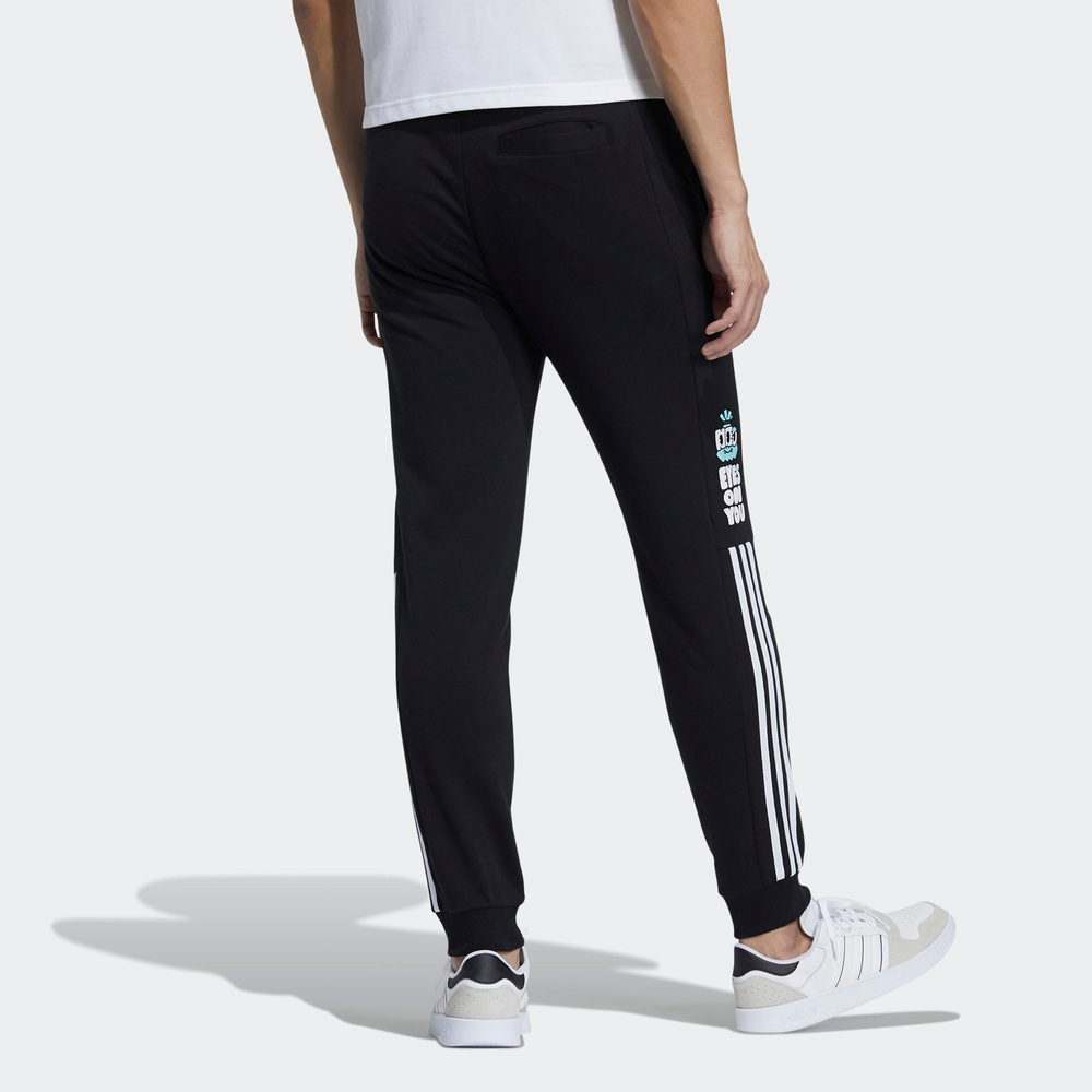 Мужские штаны adidas neo (черные) — фото 3