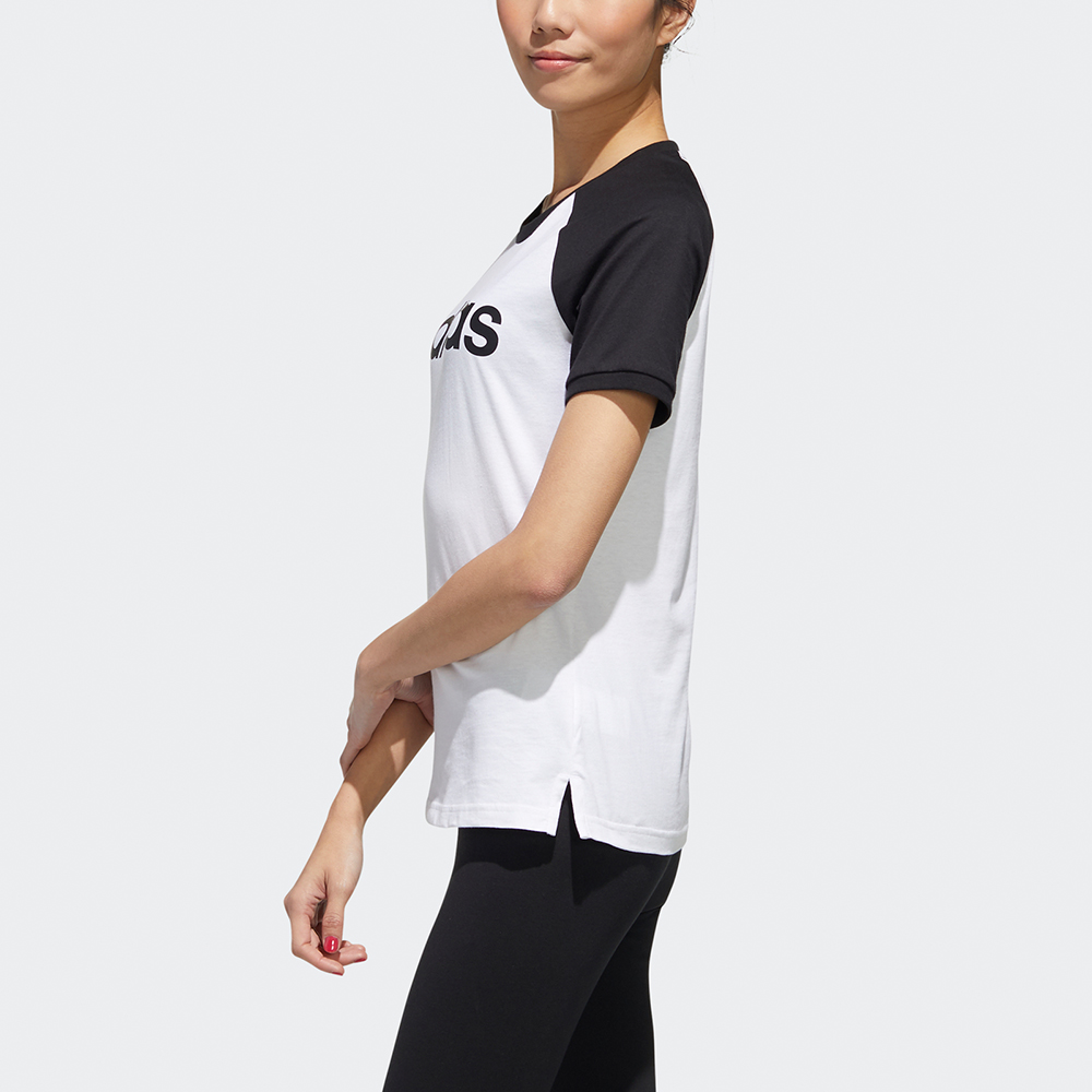 Женская футболка adidas neo (белая) — фото 4