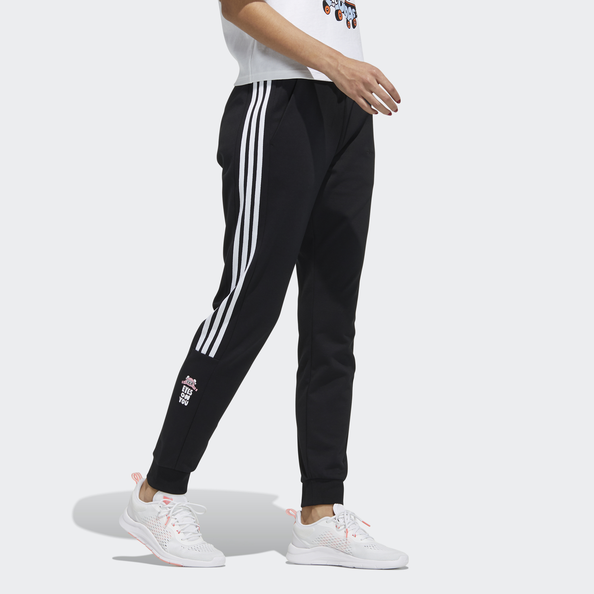 Женские штаны adidas neo (черные) — фото 4