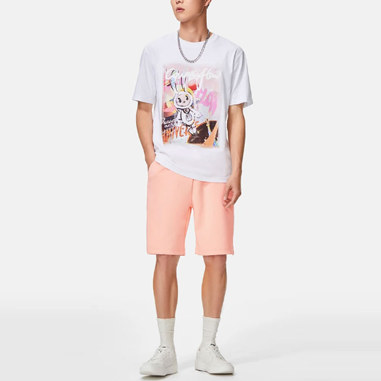 Li Ning Sports Shorts Unisex Bright Lotus Orange