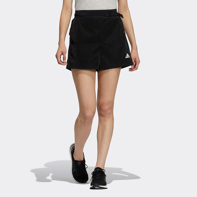 Женские шорты adidas Str Shorts Wv (черные) — фото 2