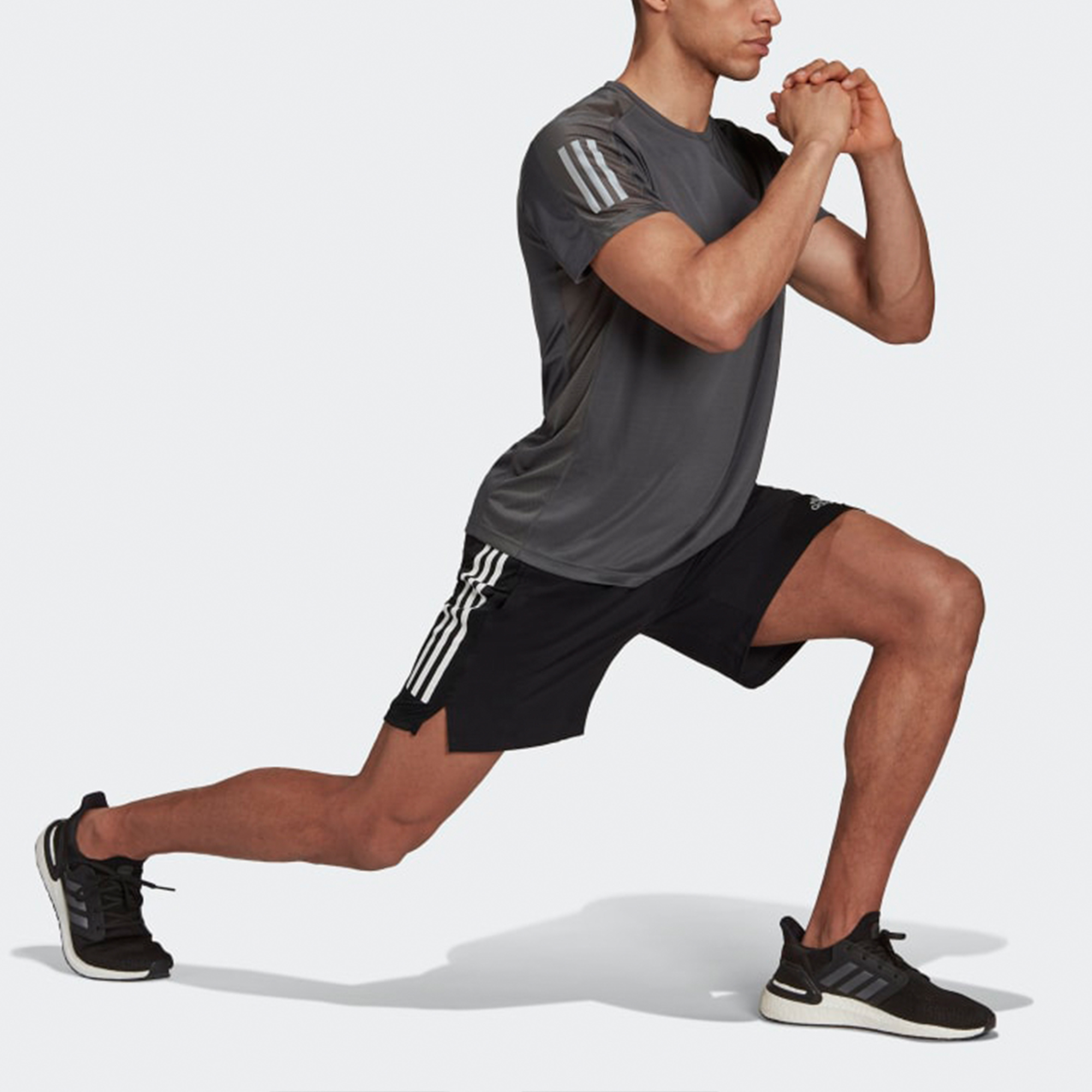 Adidas Running T Shirt Men’s Dark Gray