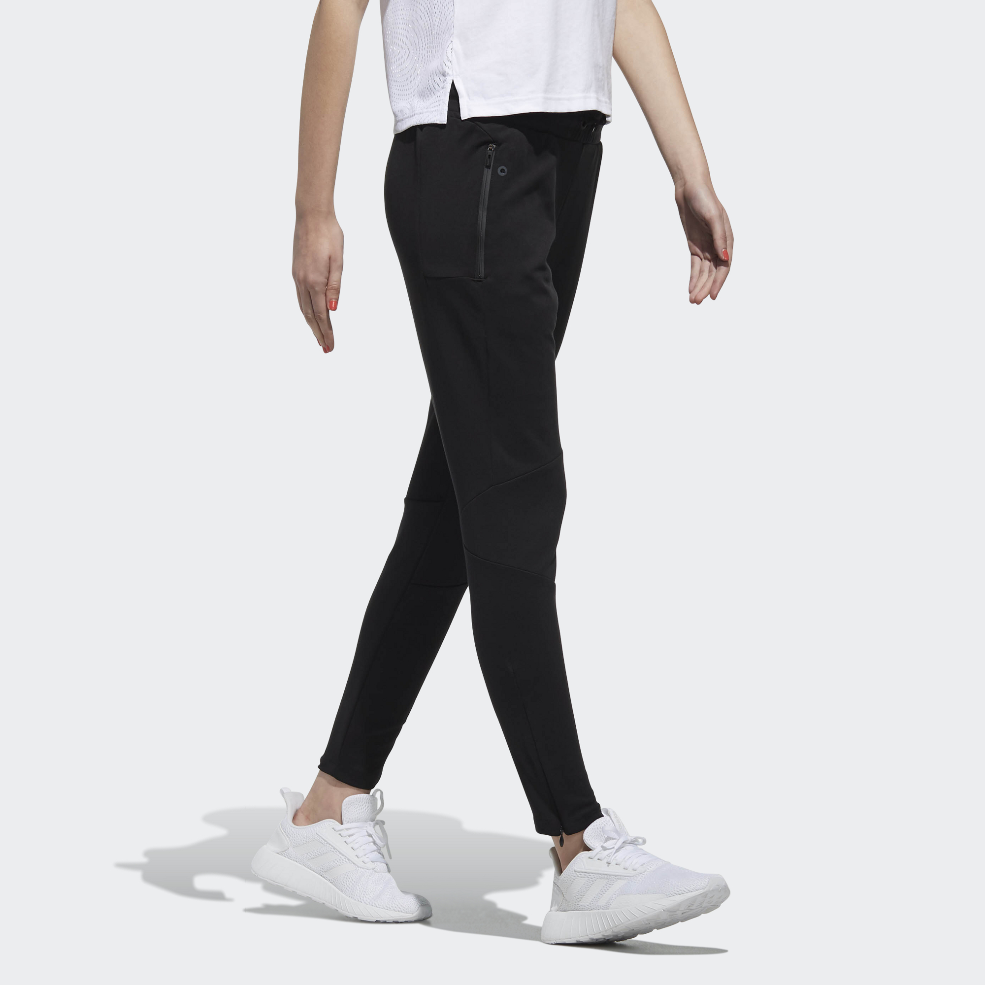 Женские штаны adidas neo (черные) — фото 5