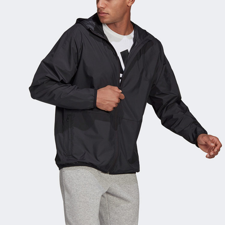 Мужская куртка adidas M Brd Jkt (черная) — фото 4