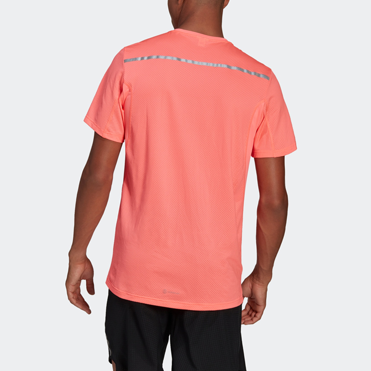 Adidas Running T Shirt Men’s Acid Red