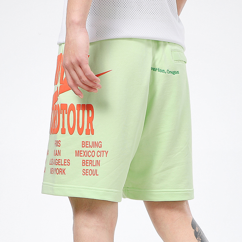 Шорты Nike Nsw Ft Short Wtour (зеленые) — фото 5