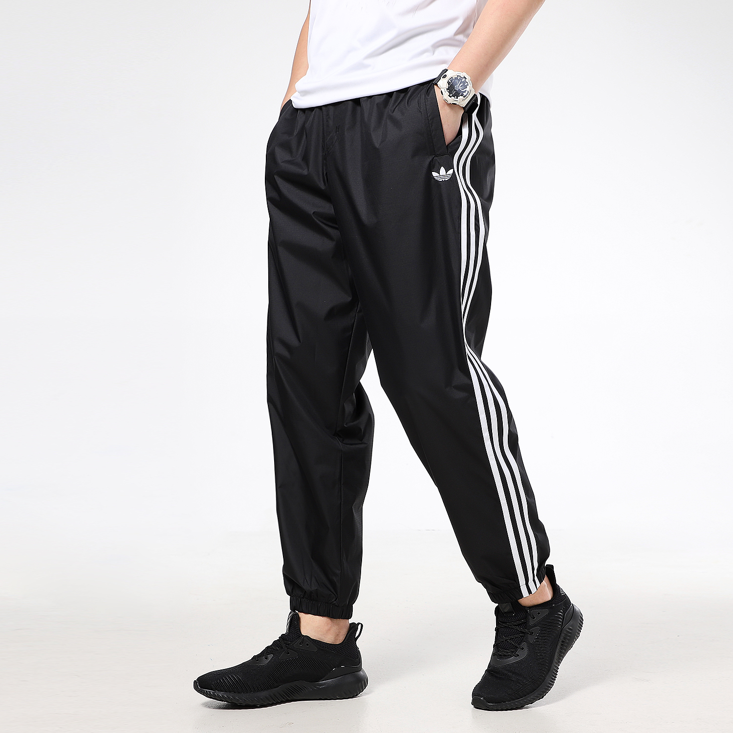 Мужские штаны adidas originals (черный) — фото 4