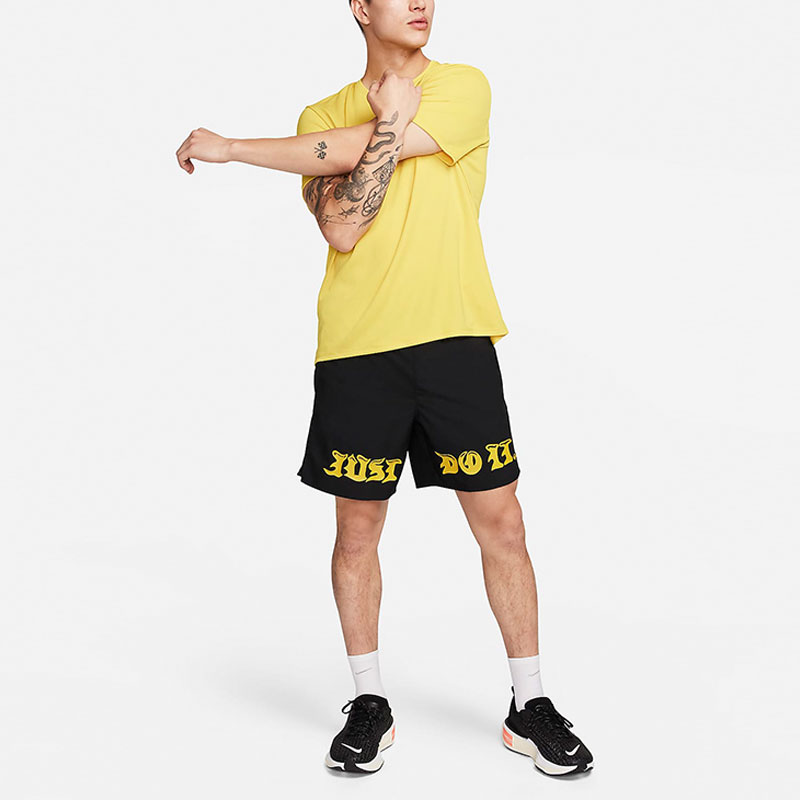 Nike Dri Fit Running Shorts Men’s Black Moderate
