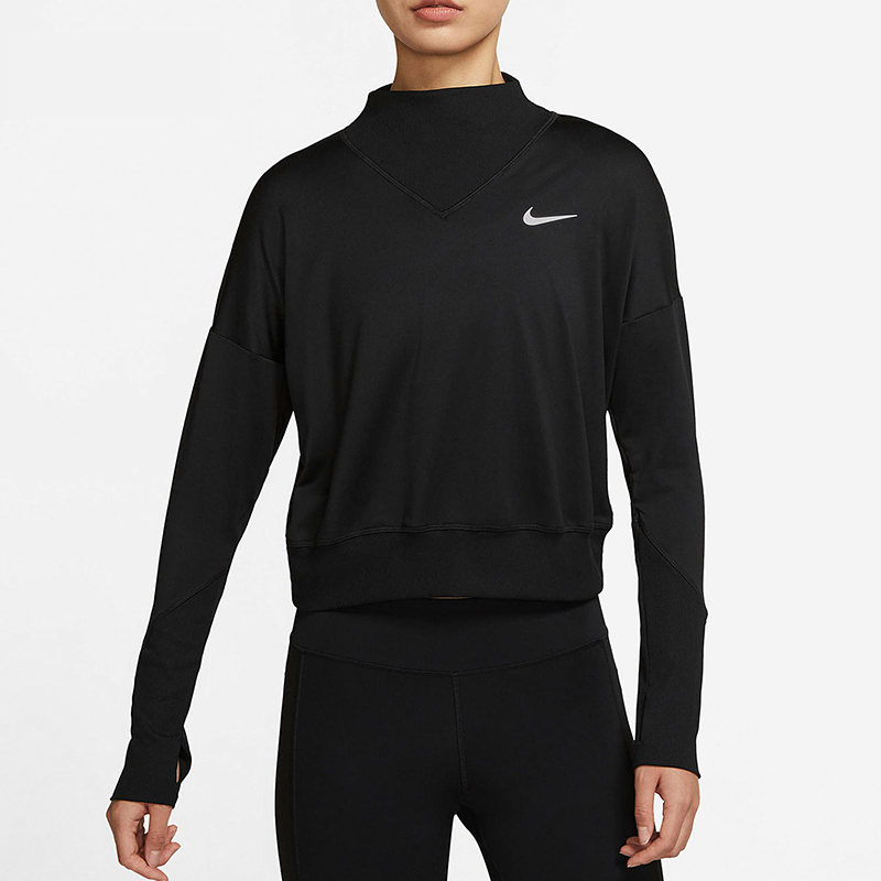 Женская футболка Nike (черная) — фото 2