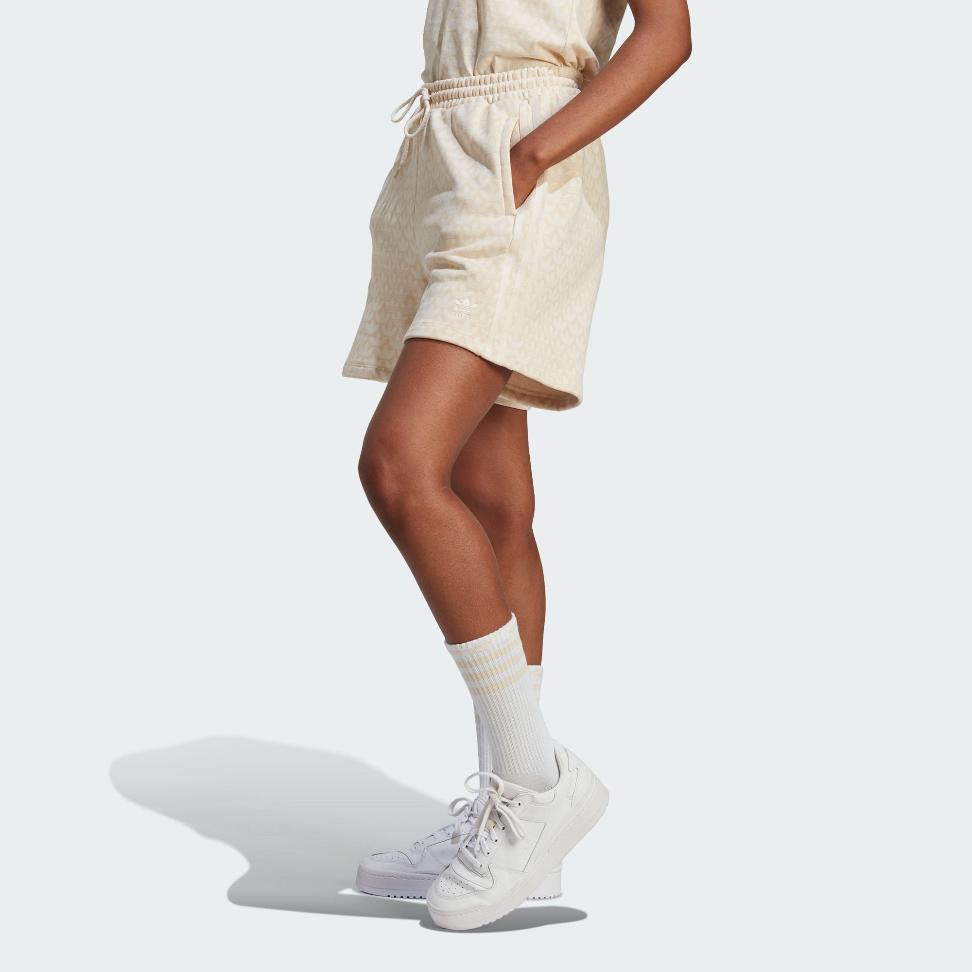 Adidas Originals Sports Shorts Women’s Wonder White