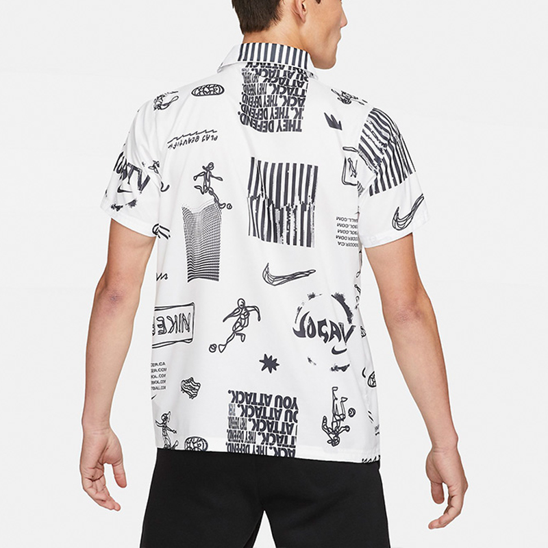 Мужская футболка Nike (белая) — фото 3