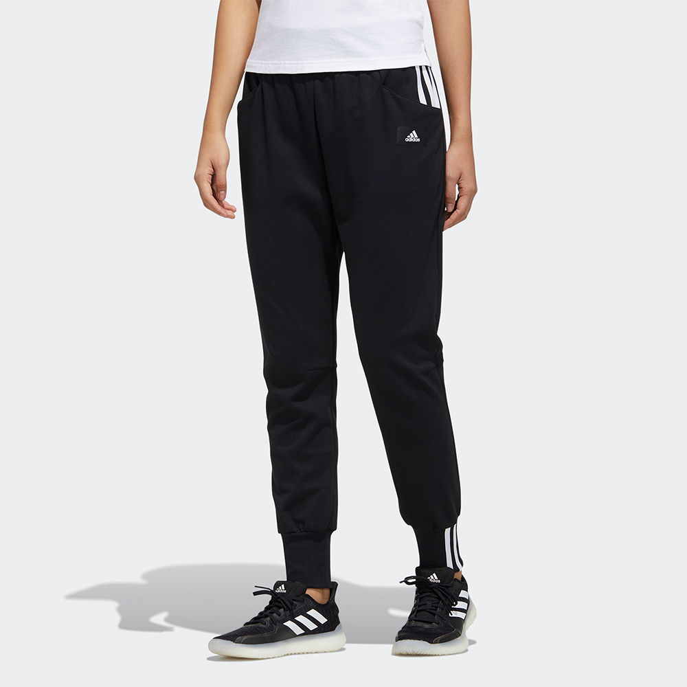 Женские штаны adidas (черные) — фото 2